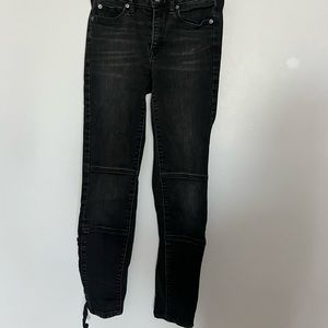 GAP denim lace up jeans